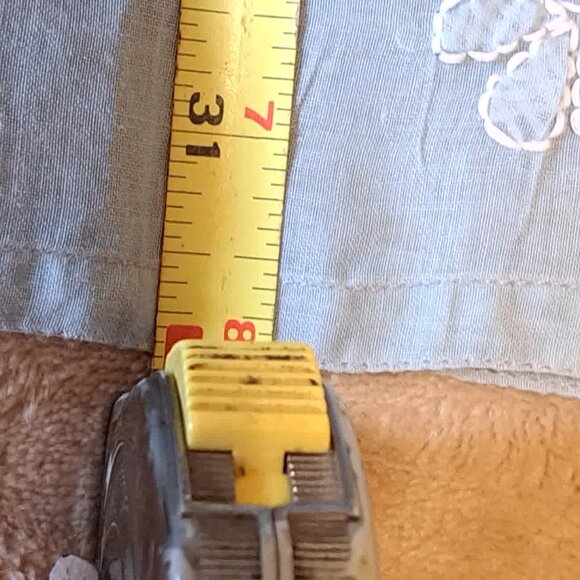 LARGE gorgeous ice-blue Indian kurta, embroidered, tunic, traditional, unique! - Picture 5 of 10